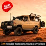 Emuwing Gullwing Window Kit – Toyota Land Cruiser Troop Carrier 75 & 78 Series (1984–Present)