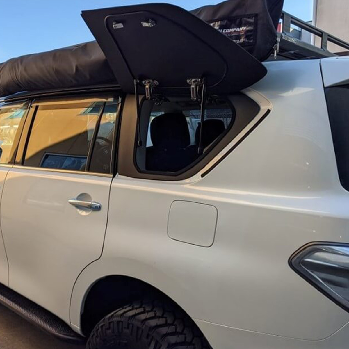 Emuwing Gullwing Window for Y62 Nissan Patrol (7) Emuwing Gullwing Window for Y62 Nissan Patrol