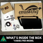 Emuwing Gullwing Window Kit – Mitsubishi Pajero Gen 4 (2006–2021)