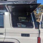 Emuwing Gullwing Window Kit for Land Cruiser 76 Series