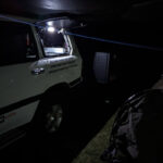 Emuwing gullwing window kit - professional installation on 4WD